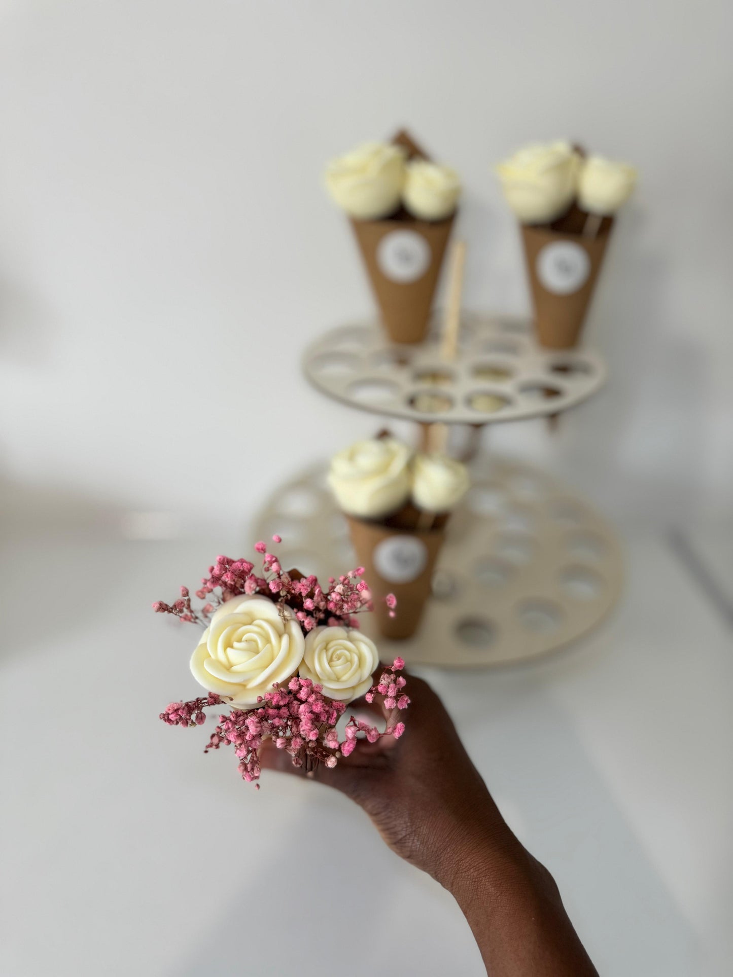 Petit bouquet de roses parfumées – Rose