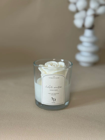 Bougie Parfumée – La Rosée – Eclats sucrés