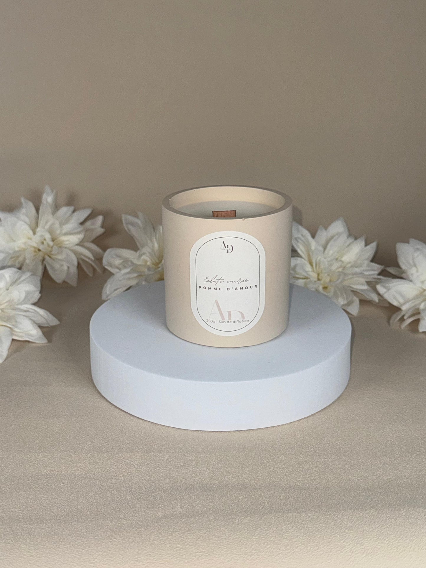 Bougie Parfumée – L’Artisane – Eclats sucrés