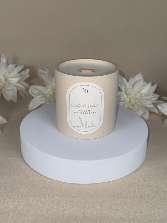 Bougie Parfumée – L’Artisane – Pétales de Sakura