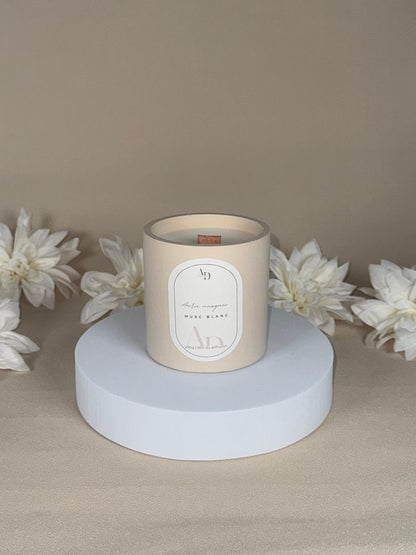 Bougie Parfumée – L’Artisane – Aura musquée