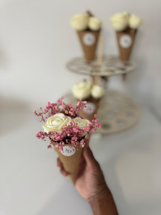 Petit bouquet de roses parfumées – Rose