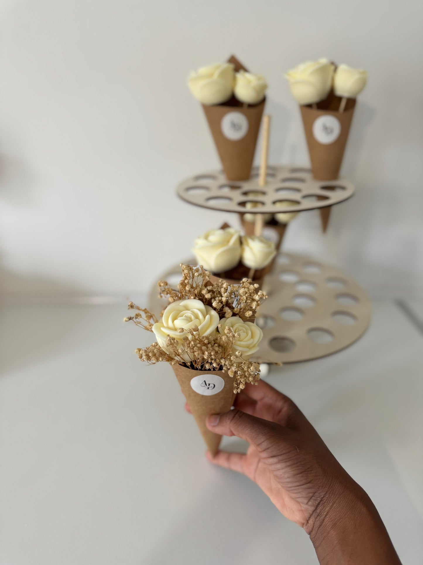 Petit bouquet de roses parfumé  – Aurad