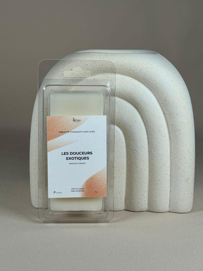 Tablette Fondante Parfumée 70g – Douceur Exotique