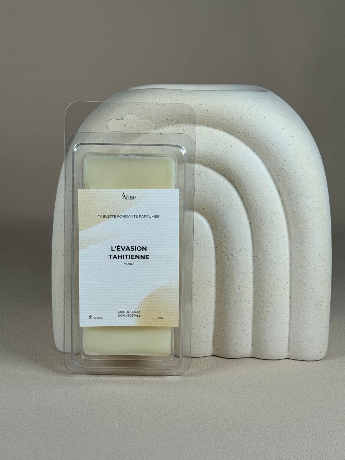 Tablette Fondante Parfumée 70g – Evasion Tahitienne