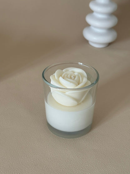 Bougie Parfumée – La Rosée – Velours subtil