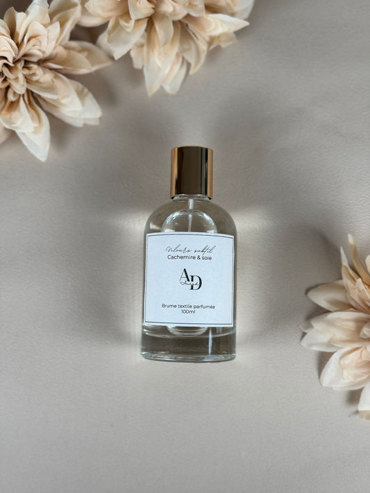Brume Textile Parfumée 100 ml - Velours Subtil